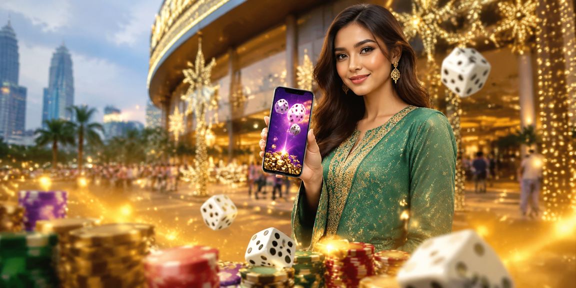 Permainan dadu sempena Hari Raya Malaysia