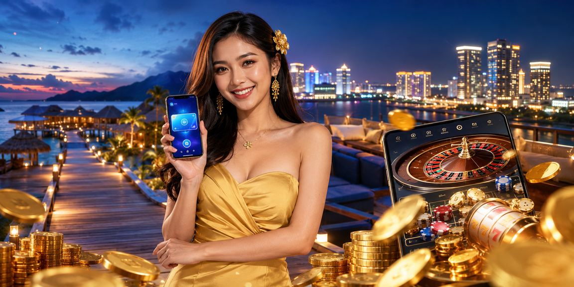 Pengguna Sabah menggunakan apl kasino 7408 di telefon pintar Android